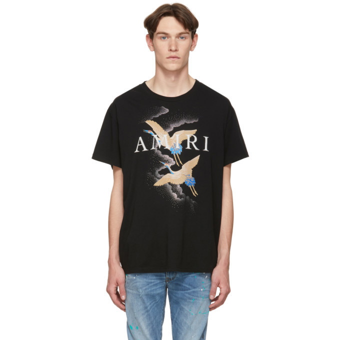 Photo: Amiri Black Crane T-Shirt