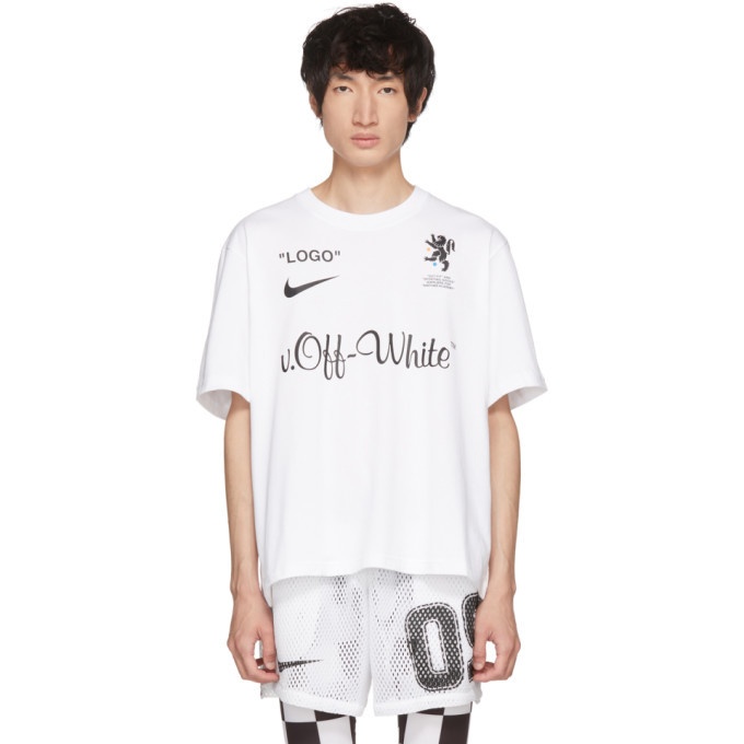 Photo: NikeLab White Off-White Edition M NRG Carbon T-Shirt