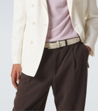 Canali Suede belt