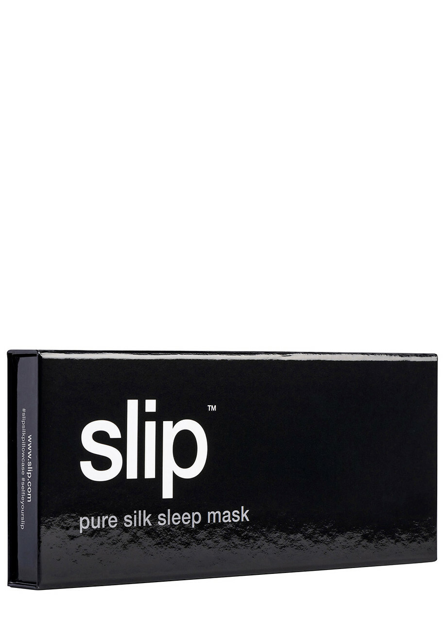 Slip Pure Silk Sleep Mask Black, Accessories, Silk, Shine Thickness