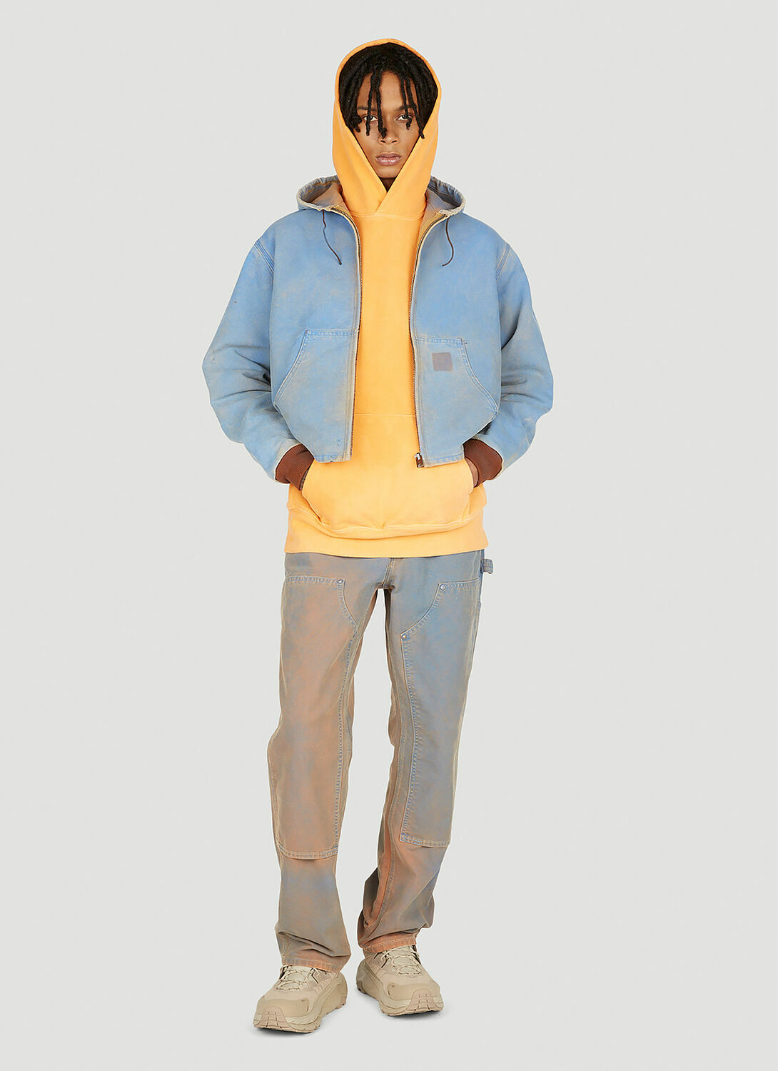 NOTSONORMAL Splashed Hooded Sweatshirt
