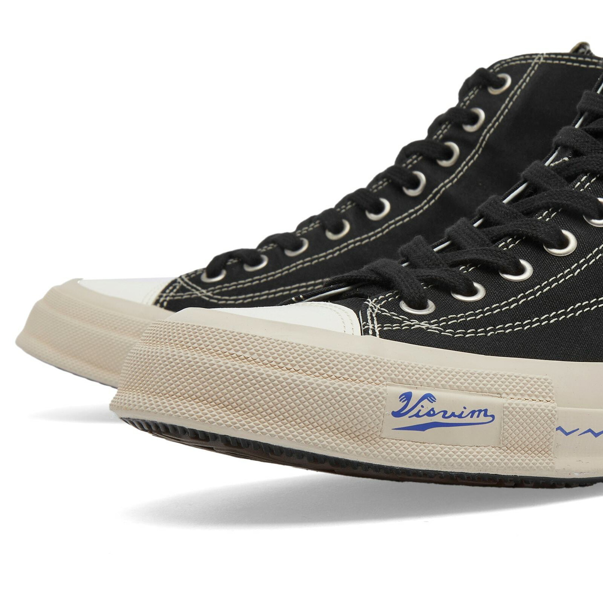 Visvim Men's Skagway Hi Sneaker in Black Visvim