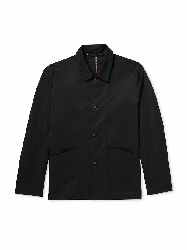 Photo: Paul Smith - Cotton-Blend Shell Shirt Jacket - Black