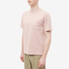 Armor-Lux Men's Logo Pocket T-Shirt in Pink