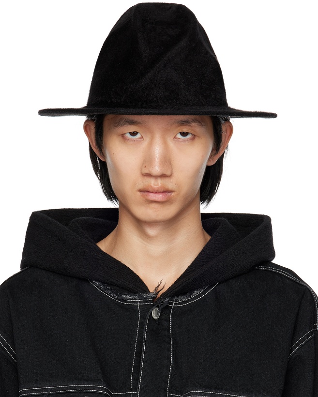 Photo: UNDERCOVER Black Felted Hat