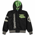 ICECREAM Men's Cherub Varsity Jacket in Black