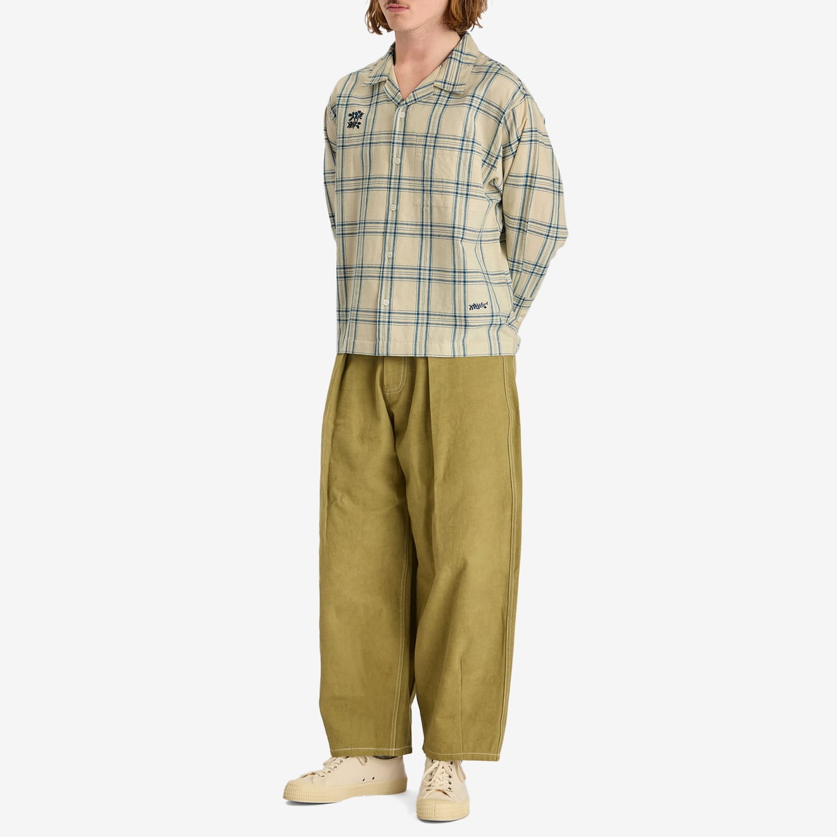 Story mfg. Men's Gingham Greetings Shirt in French Gingham