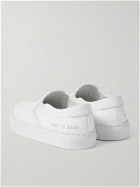 Common Projects Kids - Leather Slip-On Sneakers - White