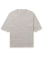 Inis Meáin - Mélange Linen T-Shirt - Gray