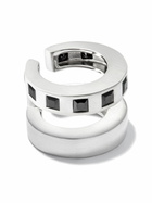 Tom Wood Arch Zirconia Double Cuff Earrings