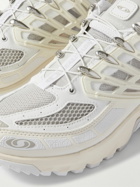 Salomon - ACS Pro Rubber-Trimmed Mesh Sneakers - White