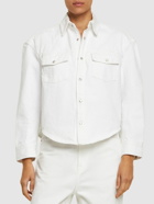 WARDROBE.NYC - Cotton Denim Shirt Jacket