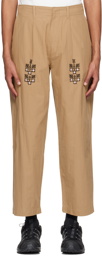 ADISH Brown Qrunful Trousers