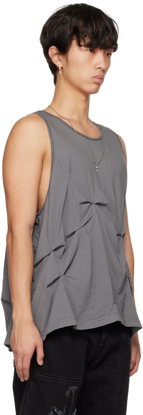 KUSIKOHC SSENSE Exclusive Gray Tank Top