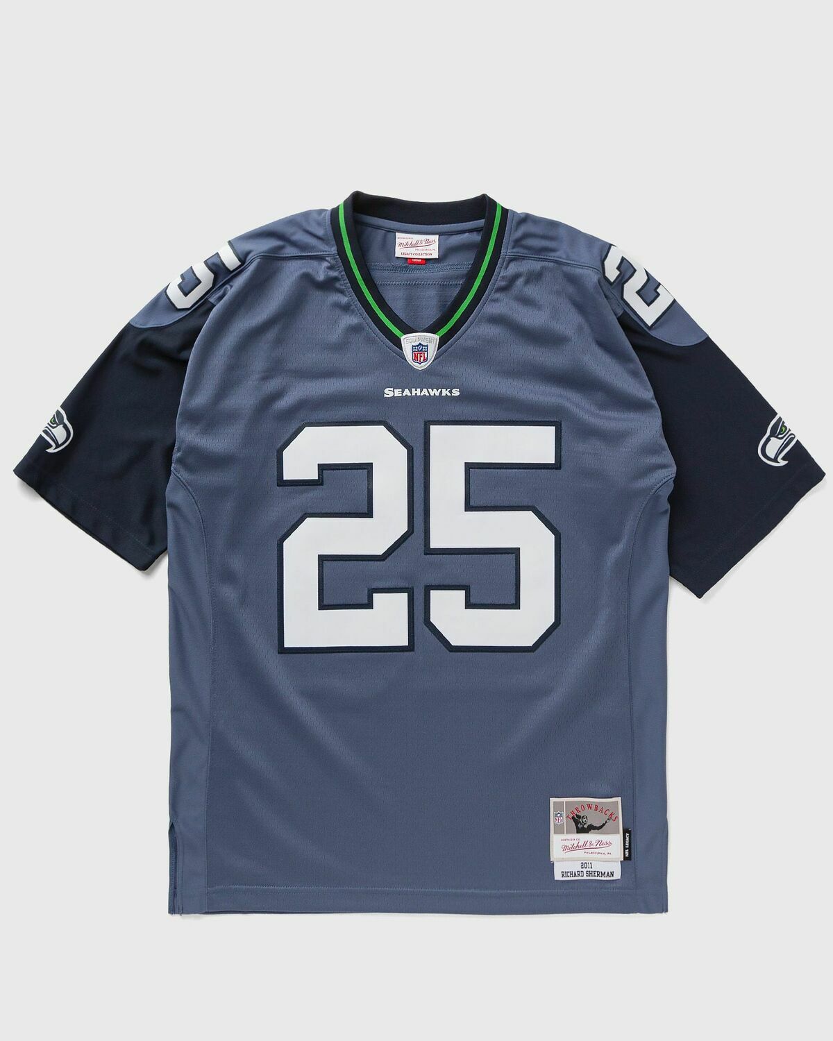 Mitchell & Ness NFL DARK JERSEY SEATTLE SEAHAWKS 2011 RICHARD SHERMAN #25 Blue Men
