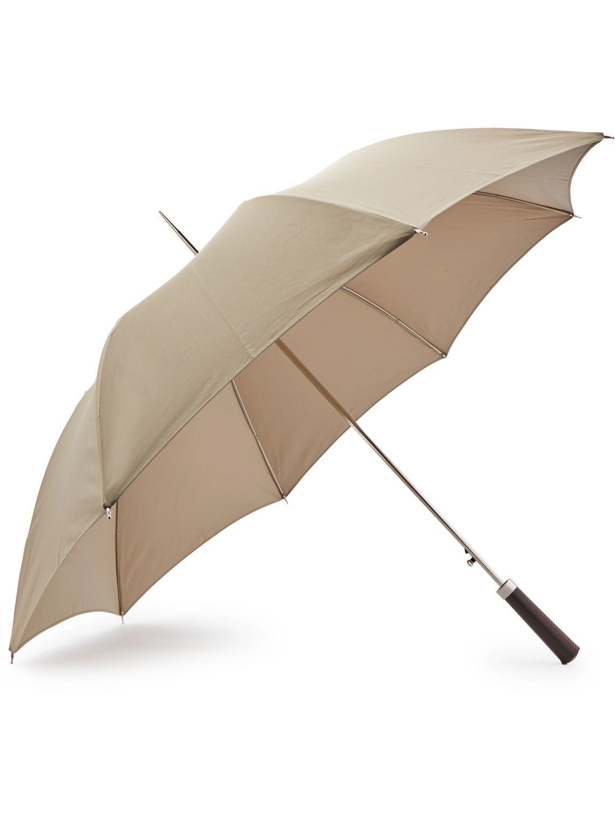 Photo: Loro Piana - Leather-Handle Umbrella