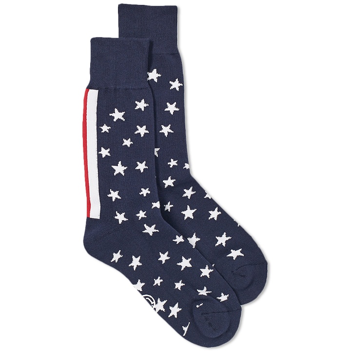 Photo: Uniform Experiment Star Stripe Regular Sock