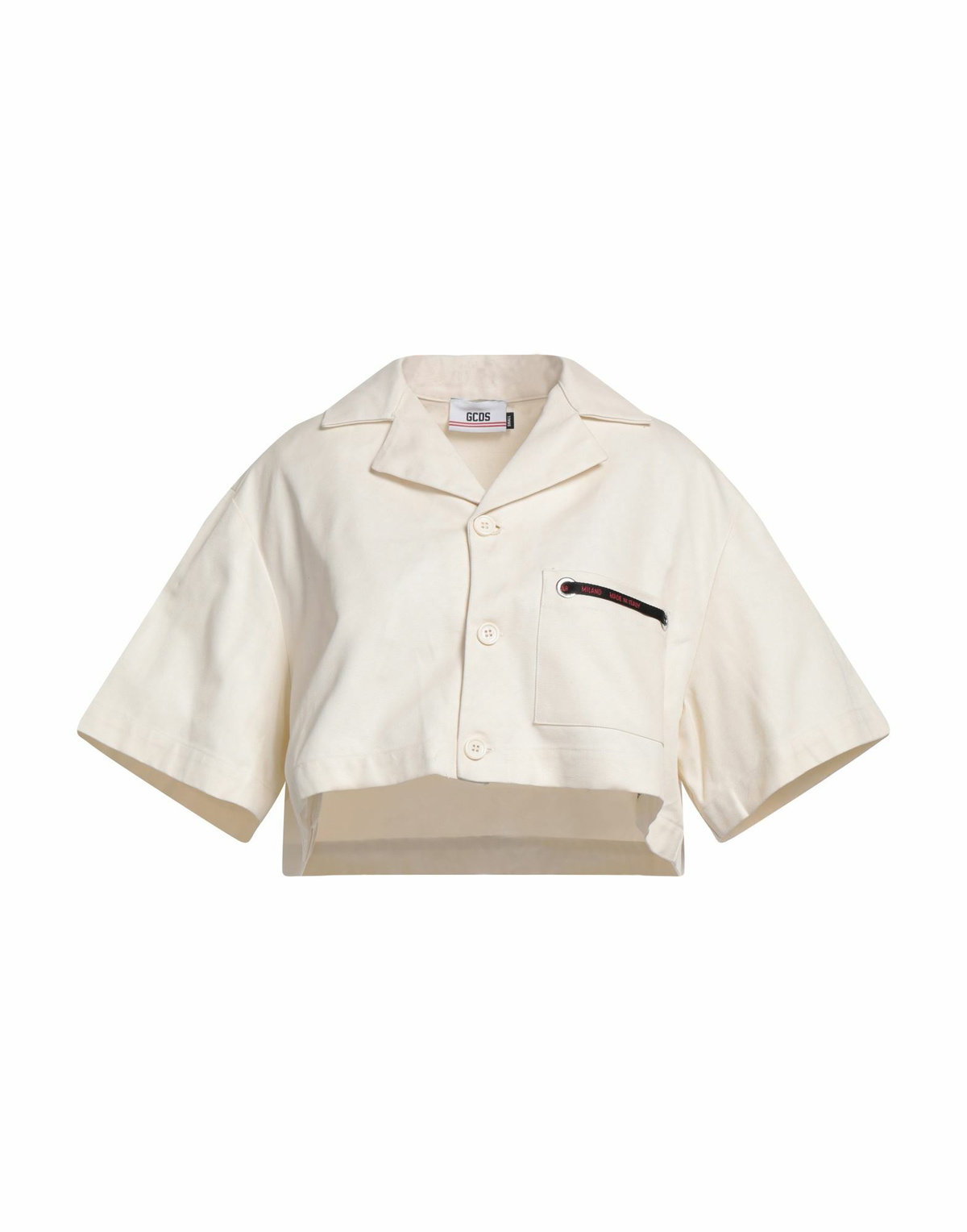 Gcds Womens Shirt Ivory