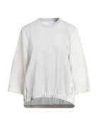 Peserico Womens Sweatshirt in Light grey