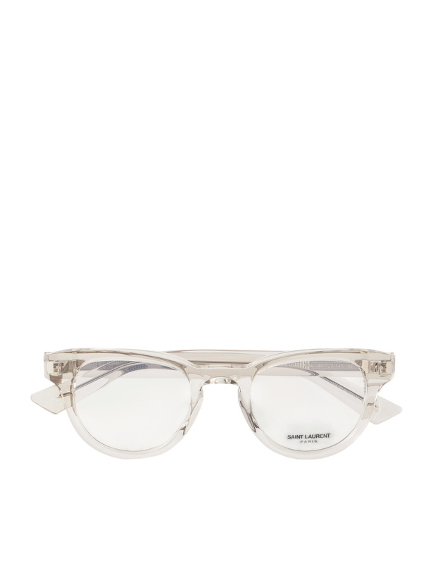 Photo: SAINT LAURENT - SL 876 Round-Frame Acetate Optical Glasses