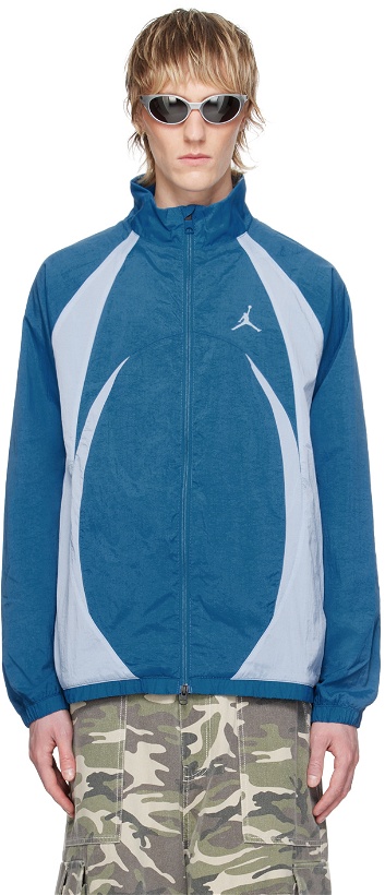 Photo: Nike Jordan Blue Sport Jam Track Jacket