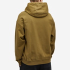 Versace Men's Medusa Tie Popover Hoody in Dark Olive