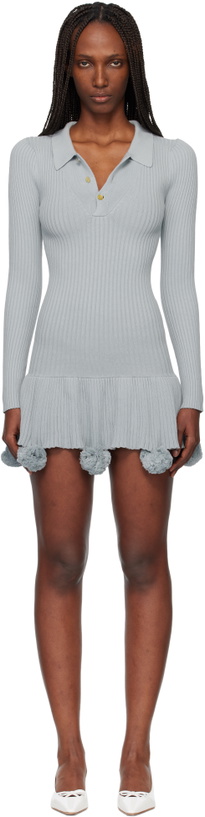 Photo: Conner Ives Blue Pom Pom Polo Minidress