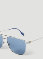 Burberry - Blaine Sunglasses in Silver