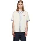 Polo Ralph Lauren Off-White Classic Fit Baseball Shirt