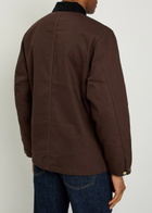 Carhartt Wip Michigan Canvas Jacket Burgundy