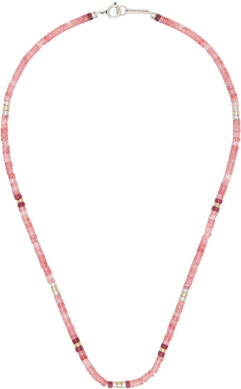 Isabel Marant Pink Perfectly Man Necklace