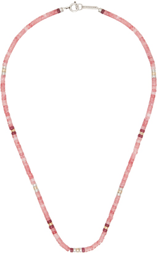 Photo: Isabel Marant Pink Perfectly Man Necklace