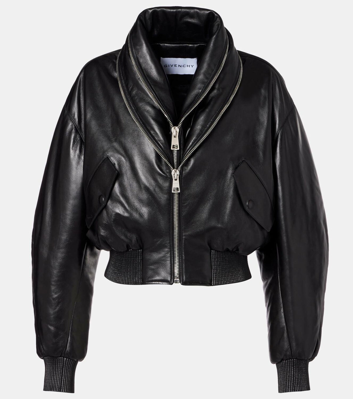 Givenchy Leather bomber jacket
