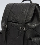 Gucci Jumbo GG leather backpack