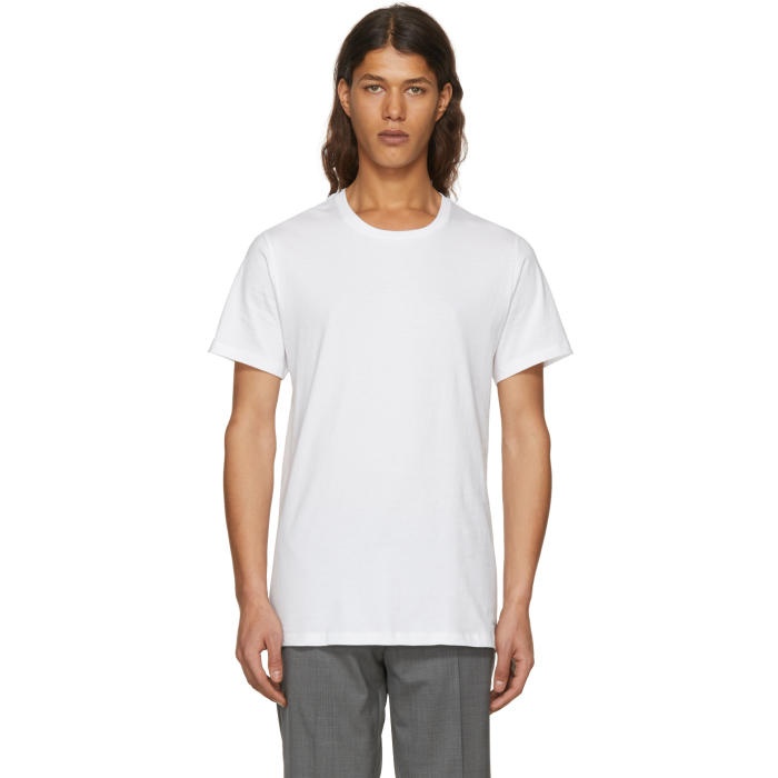 Photo: Calvin Klein Underwear Three-Pack White Crewneck T-Shirt