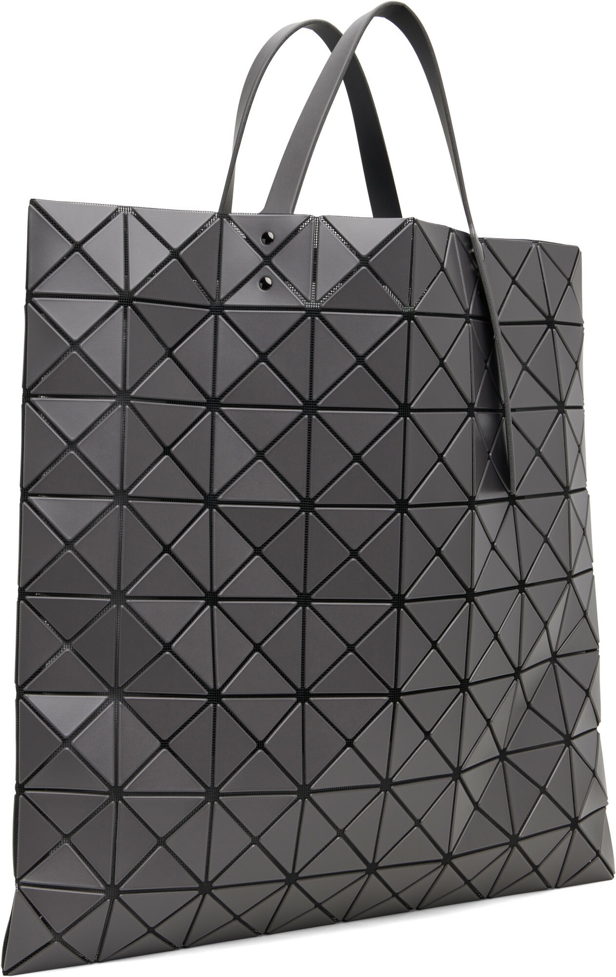 BAO BAO ISSEY MIYAKE Gray Lucent Tote