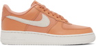 Nike Orange Air Force 1 '07 LX Sneakers