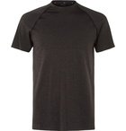 Reigning Champ - Perforated Mélange Jersey T-Shirt - Gray