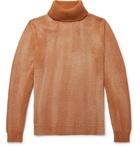 Massimo Alba - Milton Mélange Cashmere Rollneck Sweater - Camel