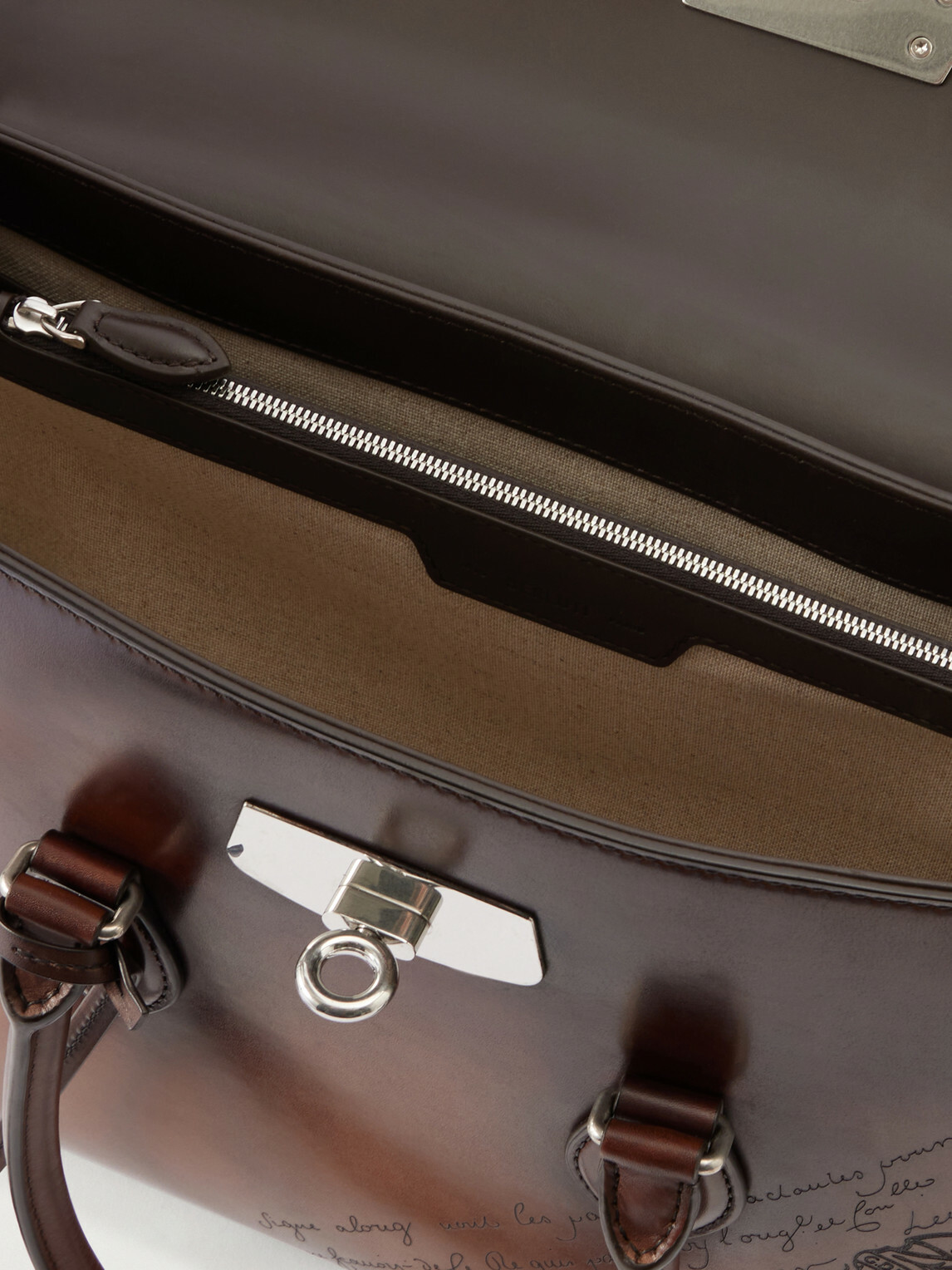 Berluti - E'Mio Venezia Leather Briefcase
