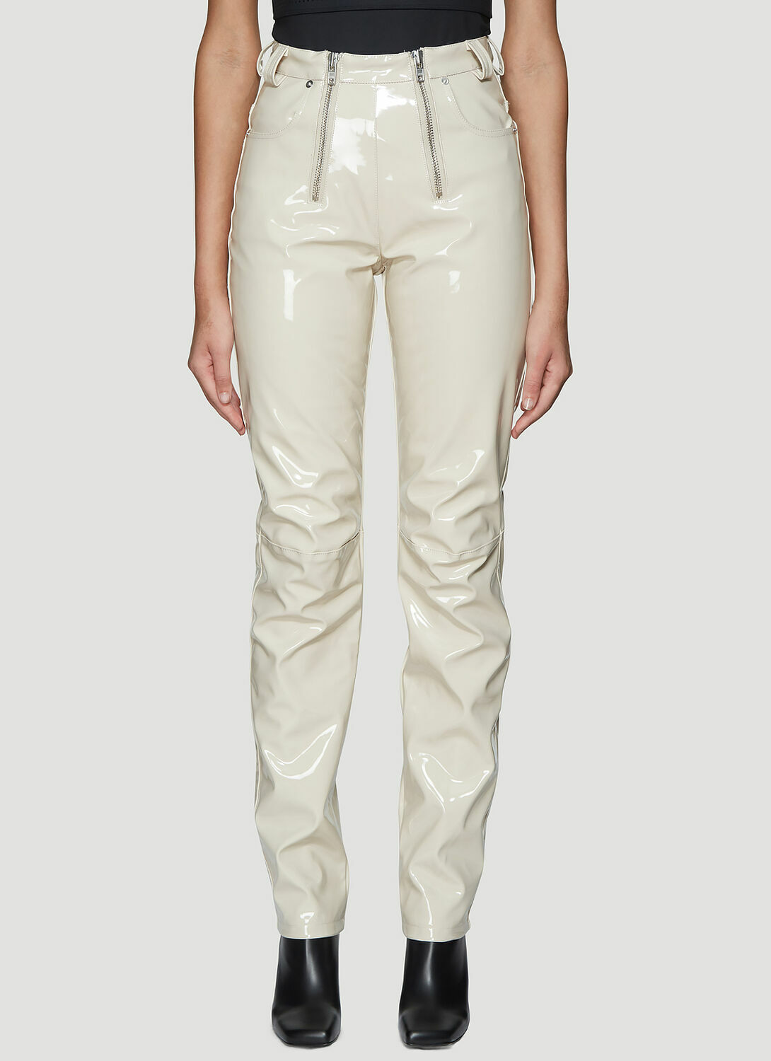 GmbH High Waist Vinyl Pants