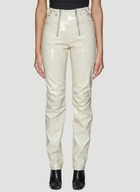 GmbH High Waist Vinyl Pants