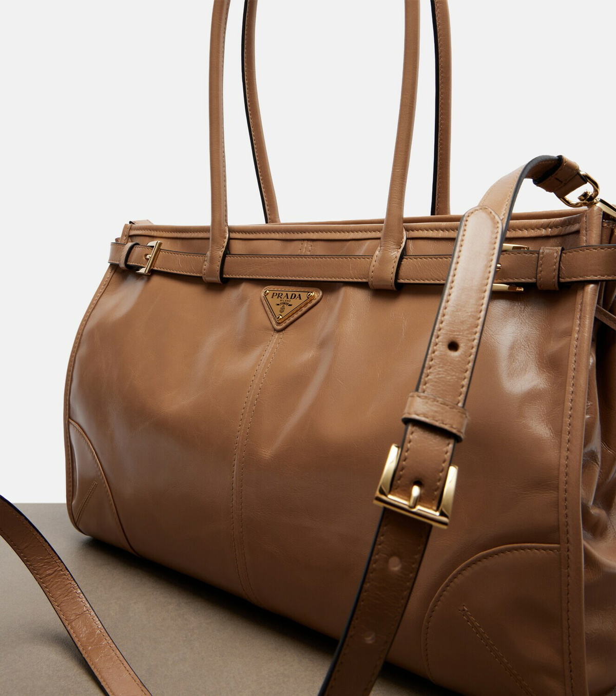 Prada Prada Bonnie Large leather shoulder bag