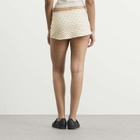 Many Many Clothes Women's The Isla Skort in Cream Polka