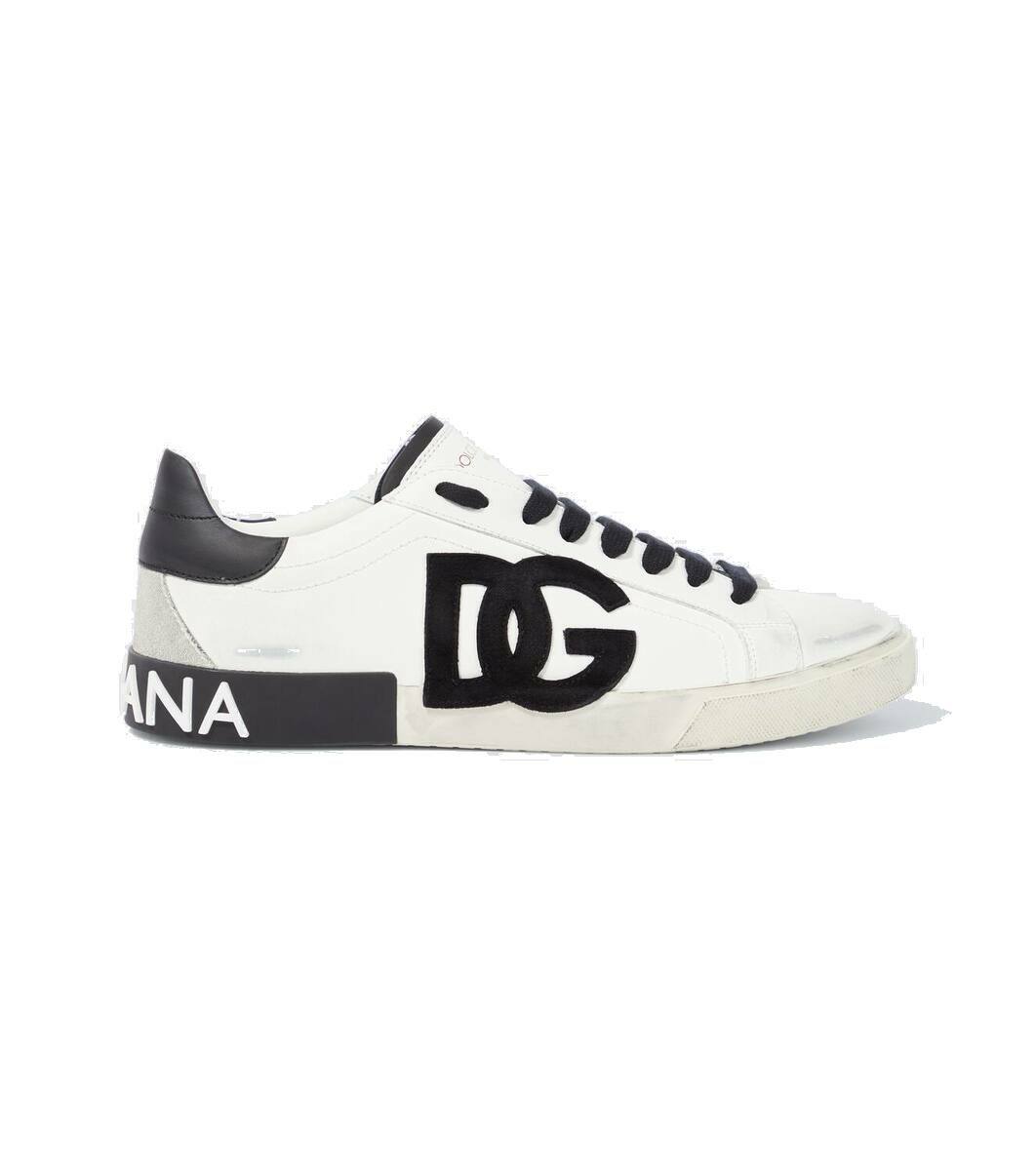 Dolce&Gabbana DG leather sneakers Dolce & Gabbana