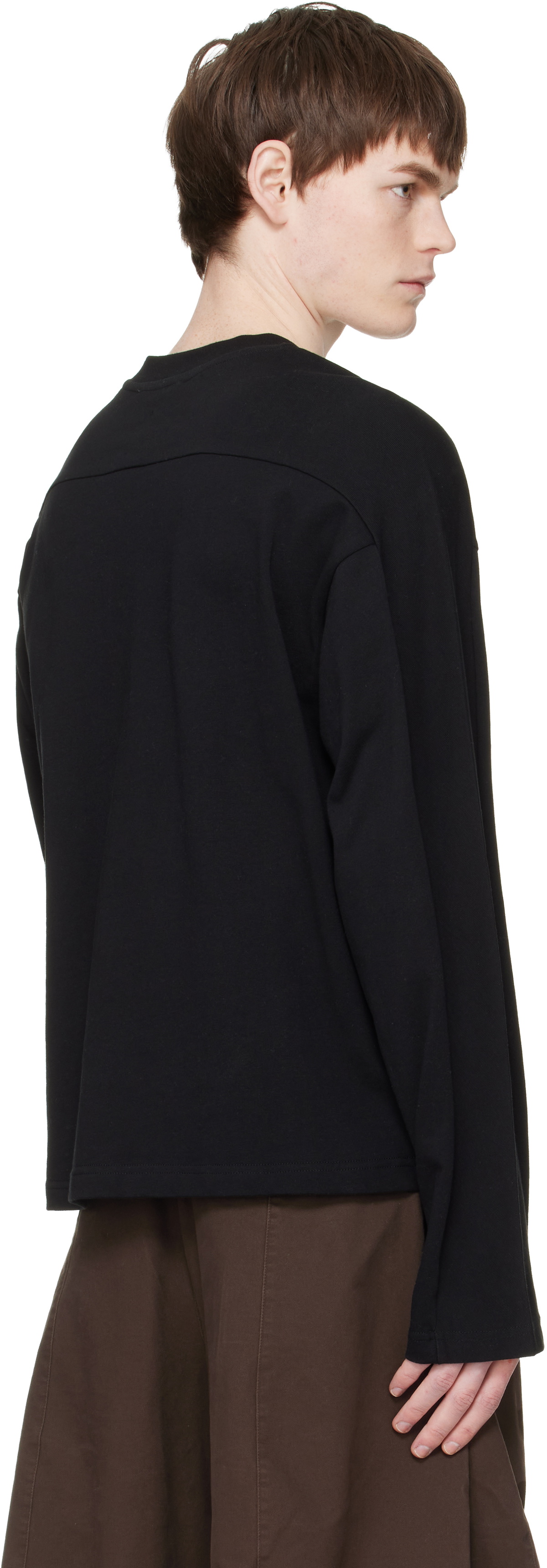 Entire Studios Black Heavy Long Sleeve T-shirt