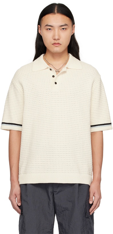 Photo: Solid Homme Off-White Stripes Polo