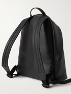 Balenciaga - Logo-Print Leather Backpack