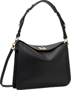 Lanvin Black Compagnon Asymmetrical Bag