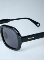 Brain Dead Geometric Square Sunglasses